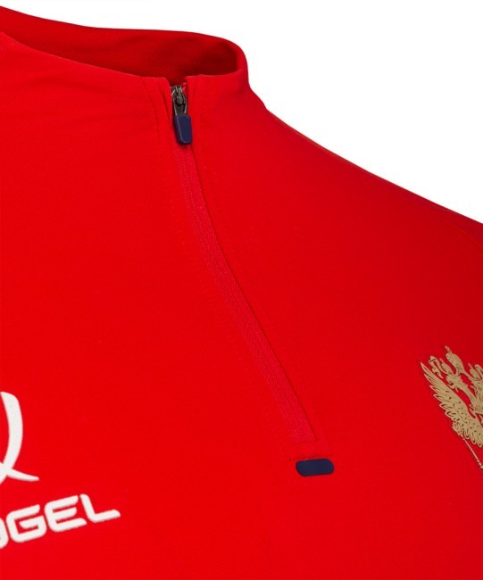 Джемпер тренировочный JOGEL NATIONAL PerFormDRY Training Zip Top, красный (2110415) Джемпер тренировочный JOGEL NATIONAL PerFormDRY Training Zip Top, красный (2110415)