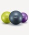 БЕЗ УПАКОВКИ Фитбол STARFIT GB-111 антивзрыв, 1200 гр, с ручным насосом, лаймовый, 75 см (2118380)