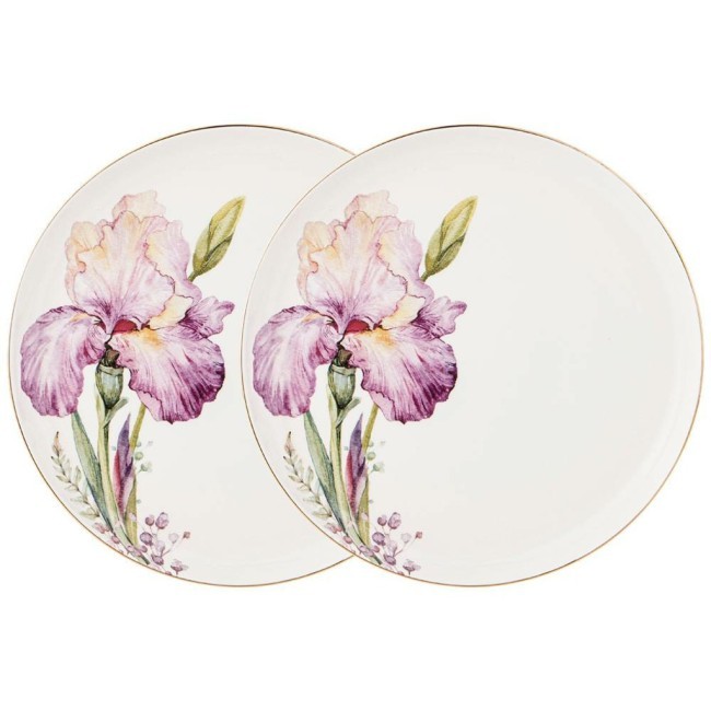 Набор тарелок закусочных lefard "irises" 2 шт. 20,5 см Lefard (590-352)