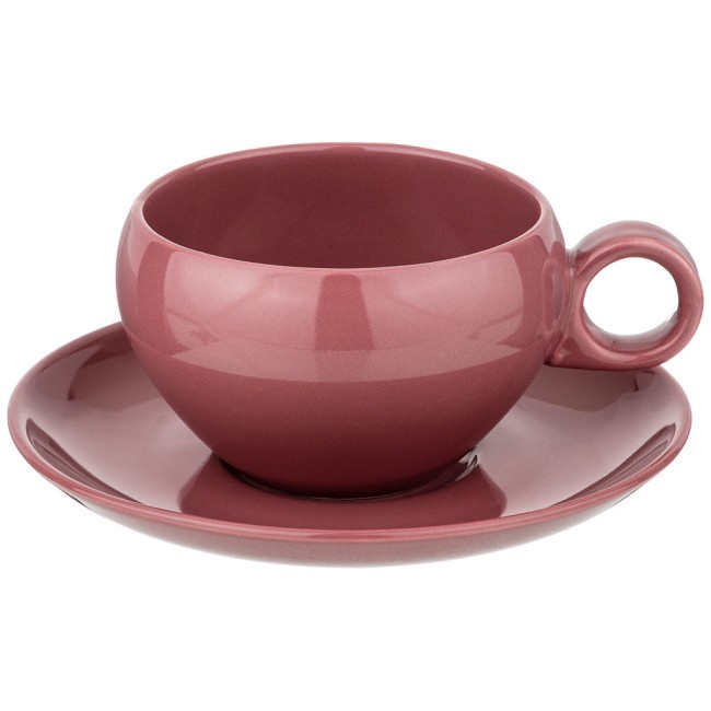 Чайная пара bronco "fusion" 290 мл брусничная Bronco (263-1012)