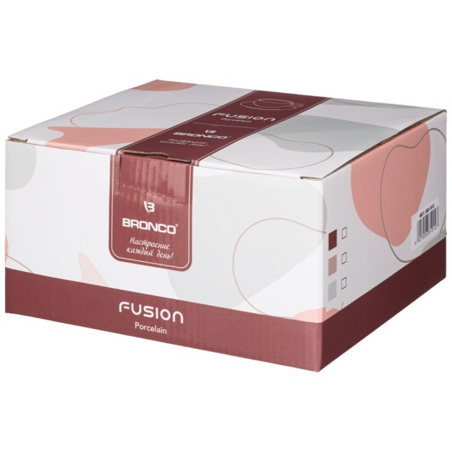 Чайная пара bronco "fusion" 290 мл брусничная Bronco (263-1012)