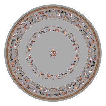 Скатерть круглая "passage" ,d220см, 100% хлопок,твил c пропиткой, серый Lefard (850-761-26) Скатерть круглая "passage" ,d220см, 100% хлопок,твил c пропиткой, серый Lefard (850-761-26)