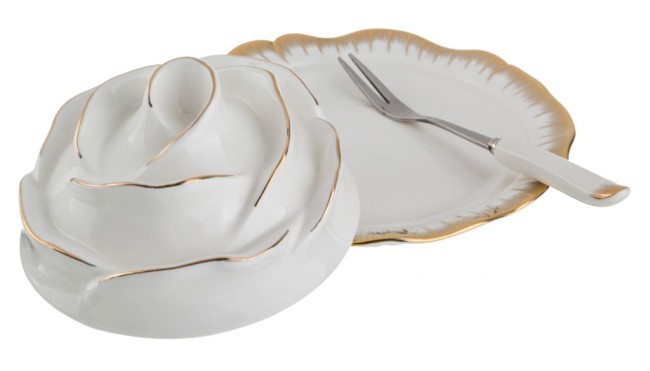 Лимонница "цветочная симфония" 15*15*8 см + вилочка Lefard (590-027) Лимонница "цветочная симфония" 15*15*8 см + вилочка Lefard (590-027)