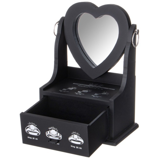 Шкатулка для украшений с зеркалом 18*11*29,5 см Lefard (129-522)