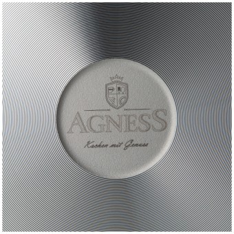 Сковорода блинная agness "midnight" диаметр 22 см Agness (899-150)
