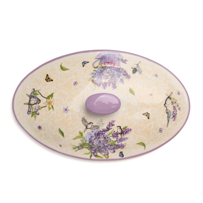 Форма для запекания с крышкой lefard "лаванда" овальная 3,2 л 37,5х22х15,5см Lefard (536-254) Форма для запекания с крышкой lefard "лаванда" овальная 3,2 л 37,5х22х15,5см Lefard (536-254)