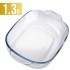 Форма для выпечки 1,3л 28х18,4х5,6 см стекло LR (28696)