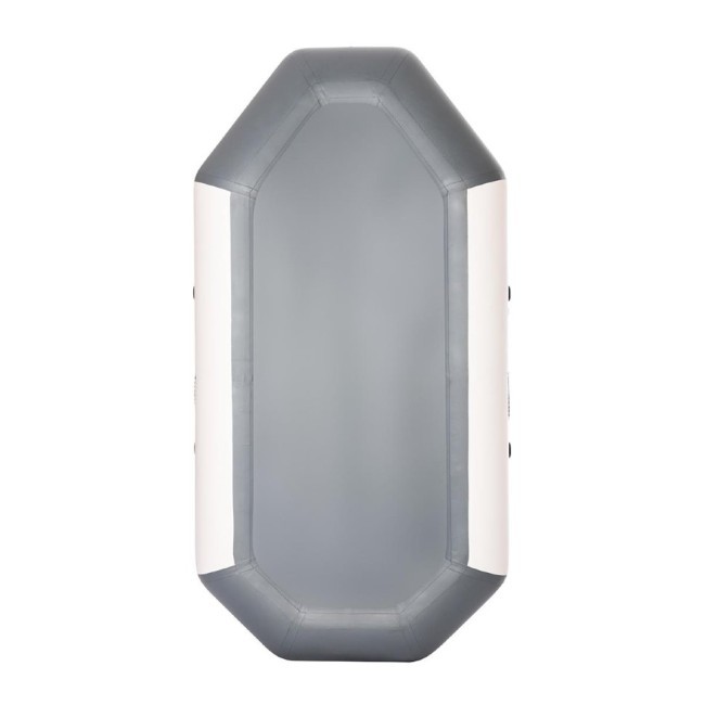 Лодка ПВХ Тонар Бриз 190 с гребками (бело-серая) (72605)