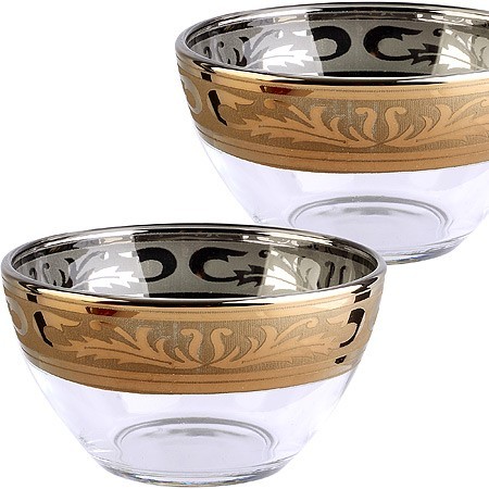 Набор салатников 2 шт "Русский узор" диаметр11 см " (GE09-1322) Набор салатников 2 шт "Русский узор" диаметр11 см " (GE09-1322)