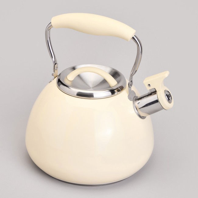 Чайник со свистком и складывающейся ручкой, 2.9л Agness (940-027)