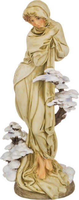 Фигурка "зима" 12*8 см. высота=33 см. Lefard (390-974)