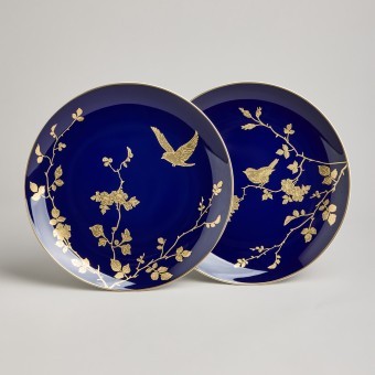 Набор тарелок закусочных lefard "golden birds" 2 шт. 22 см Lefard (419-140) Набор тарелок закусочных lefard "golden birds" 2 шт. 22 см Lefard (419-140)