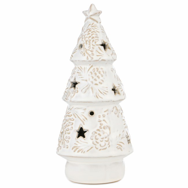 Фигурка "елка" с led-подсветкой коллекция "pine cones", 10*10*22,5 см Bronco (230-532)