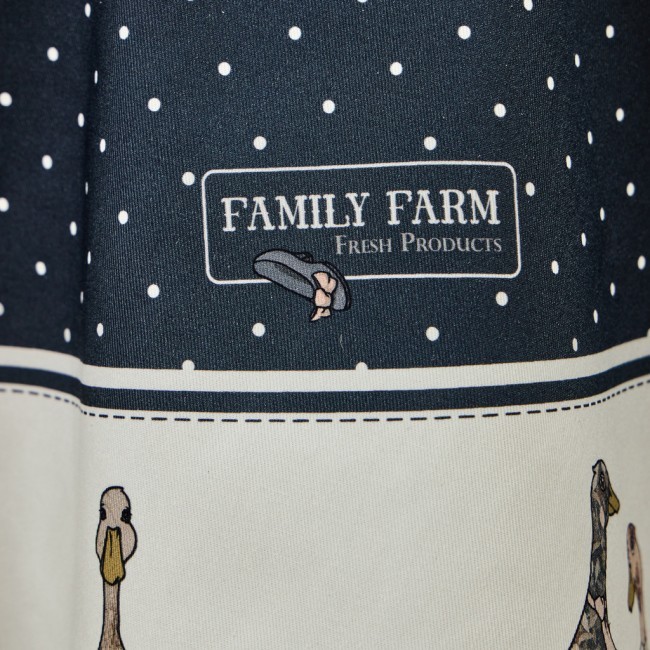 Скатерть круглая "family farm" 190см ,синий, 100% хлопок, твил, с пропиткой Lefard (850-742-22) Скатерть круглая "family farm" 190см ,синий, 100% хлопок, твил, с пропиткой Lefard (850-742-22)