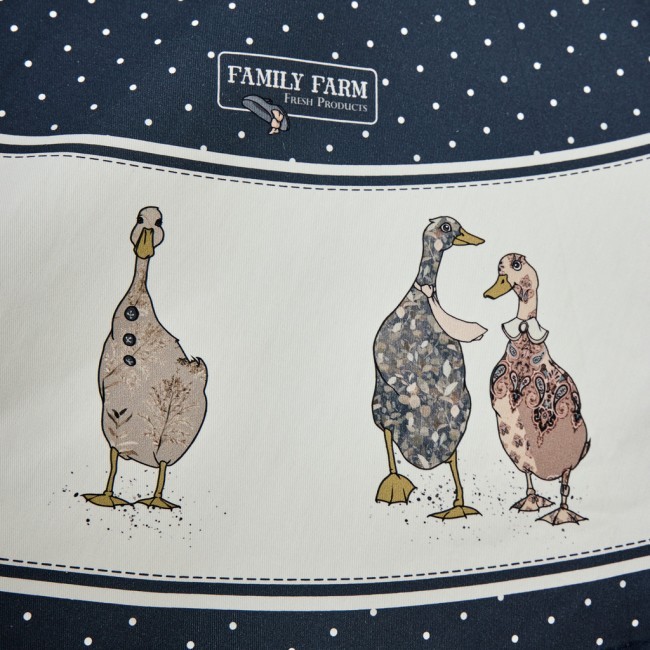 Скатерть круглая "family farm" 190см ,синий, 100% хлопок, твил, с пропиткой Lefard (850-742-22) Скатерть круглая "family farm" 190см ,синий, 100% хлопок, твил, с пропиткой Lefard (850-742-22)