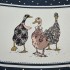 Скатерть круглая "family farm" 190см ,синий, 100% хлопок, твил, с пропиткой SANTALINO (850-742-22)