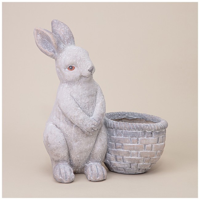 Кашпо декоративное "кролик" 19*16,3*32,2см Lefard (248-104)
