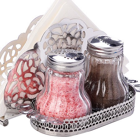 Набор для специй на подставке 4 предмета стекло/нерж Mayer&Boch (40490) Набор для специй на подставке 4 предмета стекло/нерж Mayer&Boch (40490)