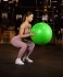 Фитбол Starfit GB-109 антивзрыв, 900 гр, с ручным насосом, зеленый, 55 см (1772508)