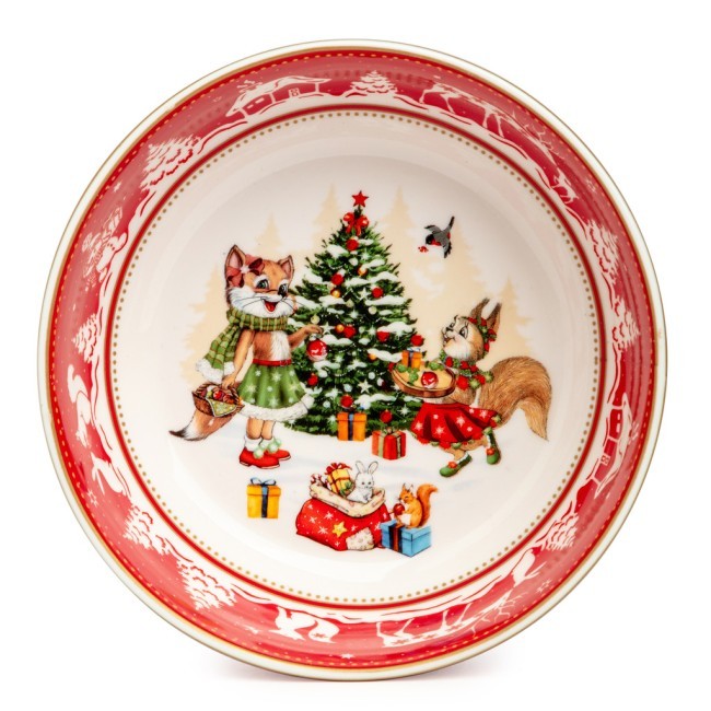 Салатник lefard "елка" 15,5*15,5*5 см 600 мл красный Lefard (85-1762-1) Салатник lefard "елка" 15,5*15,5*5 см 600 мл красный Lefard (85-1762-1)