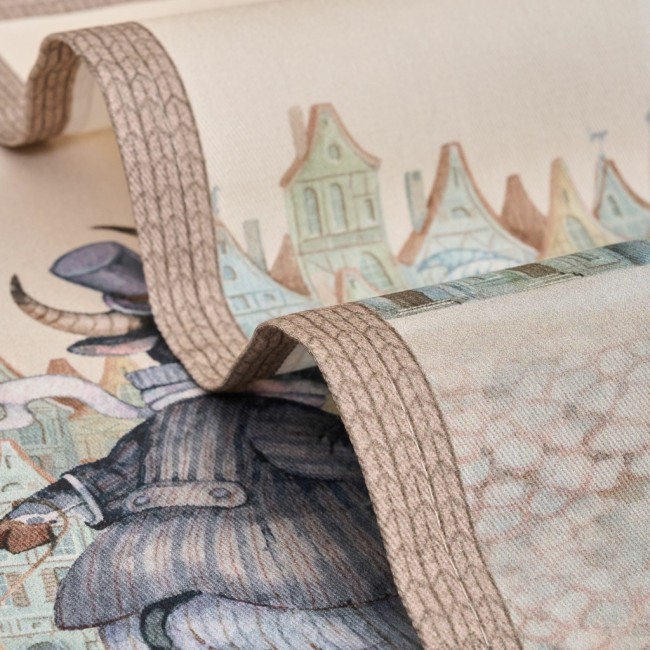 Комплект салфеток 2шт  "променад"40х40 см ,бежевый, 100% хлопок,твил Lefard (850-729-8)