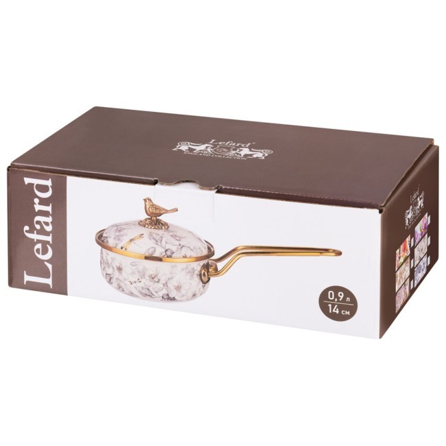 Ковш lefard эмалированный 14см / 0,9л d=14 см длина=31см подходит для индукцион Lefard (950-716) Ковш lefard эмалированный 14см / 0,9л d=14 см длина=31см подходит для индукцион Lefard (950-716)