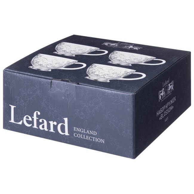 Набор кружек "blossom" 4 шт/240 мл LEFARD (691-154) Набор кружек "blossom" 4 шт/240 мл LEFARD (691-154)