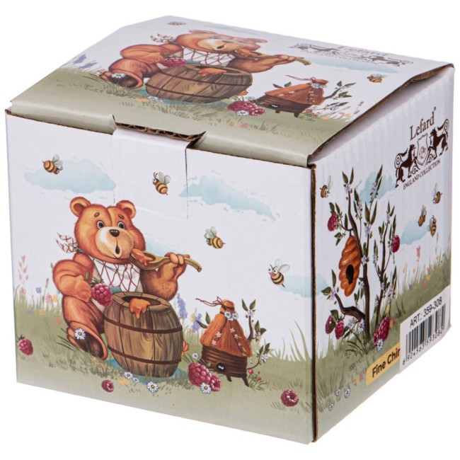 Баночка с силиконовой крышкой lefard "мед" 180 мл Lefard (359-308)