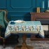 Скатерть "листья морриса" gold stripe 110х140см , 100% хлопок, твил, пропитка Lefard (850-752-20)