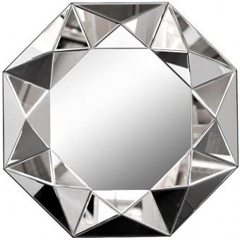 Зеркало с объемной рамой d81см (TT-00001703)