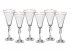 Набор бокалов для вина из 6 шт. "виктория" 230 мл. Nb Art (D-615-616)