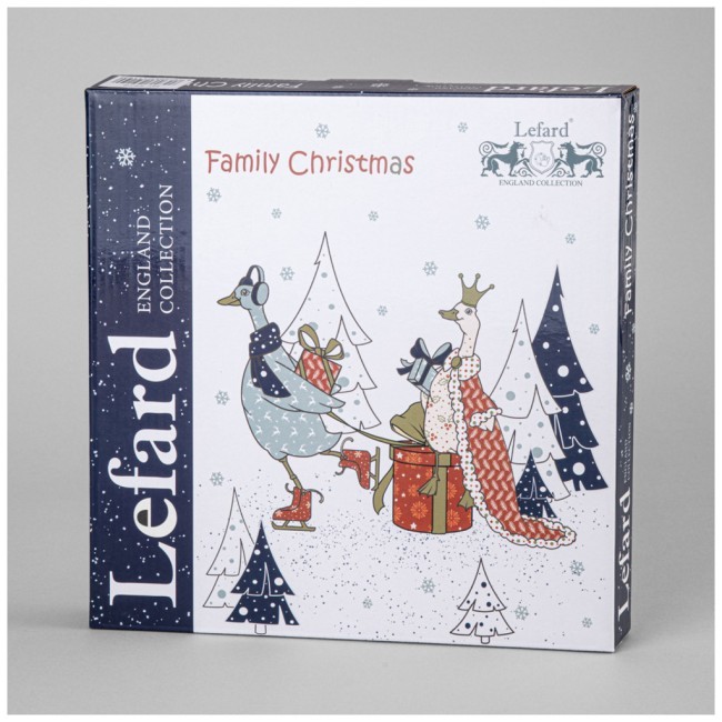Тарелка обеденная lefard "family christmas" 25 см Lefard (425-117)