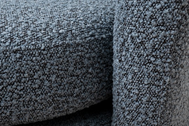 Кресло Napoli вращающееся, букле т.серое Orso Mare 76*76*76см (TT-00015135)