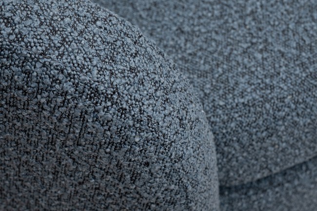 Кресло Napoli вращающееся, букле т.серое Orso Mare 76*76*76см (TT-00015135)