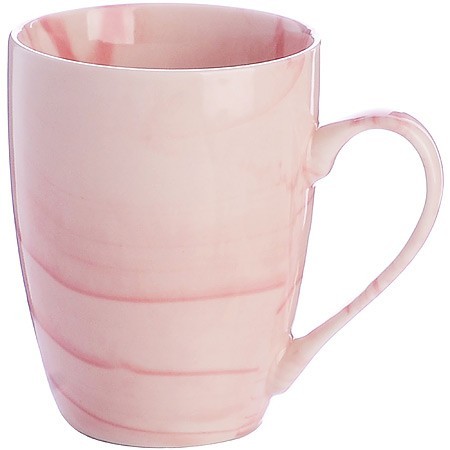 Кружка 340 мл Белый мрамор (мин. 4шт)LR (31236) Кружка 340 мл Белый мрамор (мин. 4шт)LR (31236)