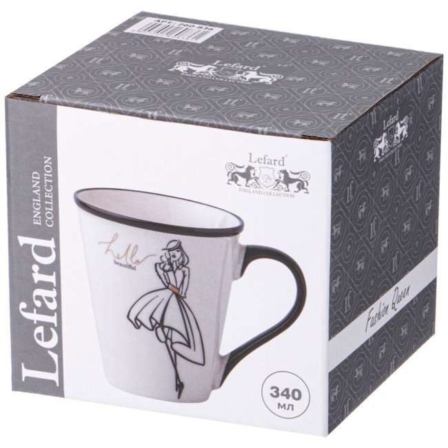 Кружка lefard "fashion queen" 340мл Lefard (260-836)