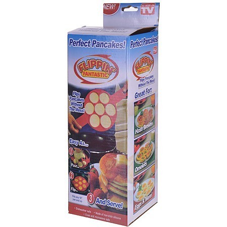 Форма силиконовая для оладий КРАСНАЯ (88850)