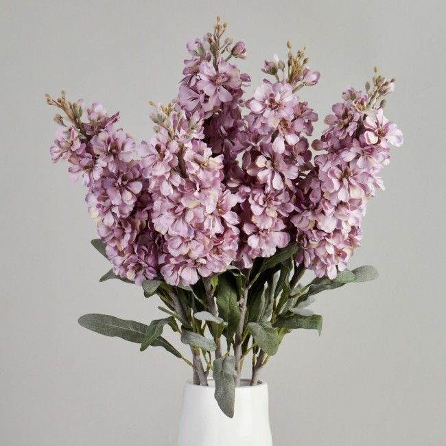 Цветок искусственный "дельфиниум" высота=81см. Lefard (287-568)