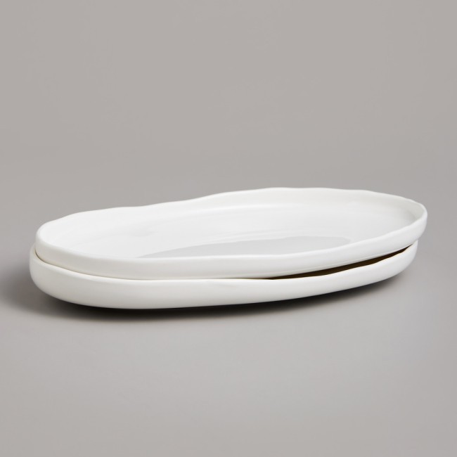 Набор блюд lefard "fashion" овальных 2 шт. 23,5*14*3 см Lefard (761-176) Набор блюд lefard "fashion" овальных 2 шт. 23,5*14*3 см Lefard (761-176)