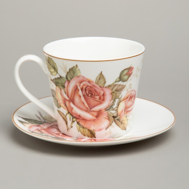 Чайный набор lefard "корейская роза" на 2 пер. 4 пр. 300 мл Lefard (590-676)