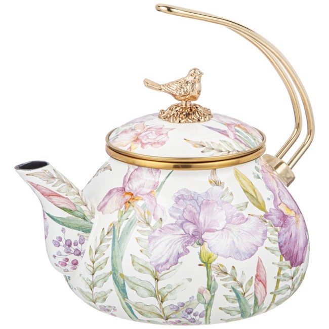 Чайник эмалированный agness, серия irises, 2,2л подходит для индукцион.плит Agness (950-576) Чайник эмалированный agness, серия irises, 2,2л подходит для индукцион.плит Agness (950-576)