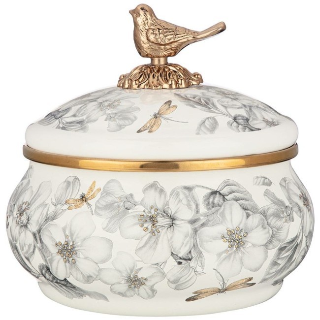 Сахарница agness эмалированная, серия яблоневый сад, 850mл Agness (950-534) Сахарница agness эмалированная, серия яблоневый сад, 850mл Agness (950-534)