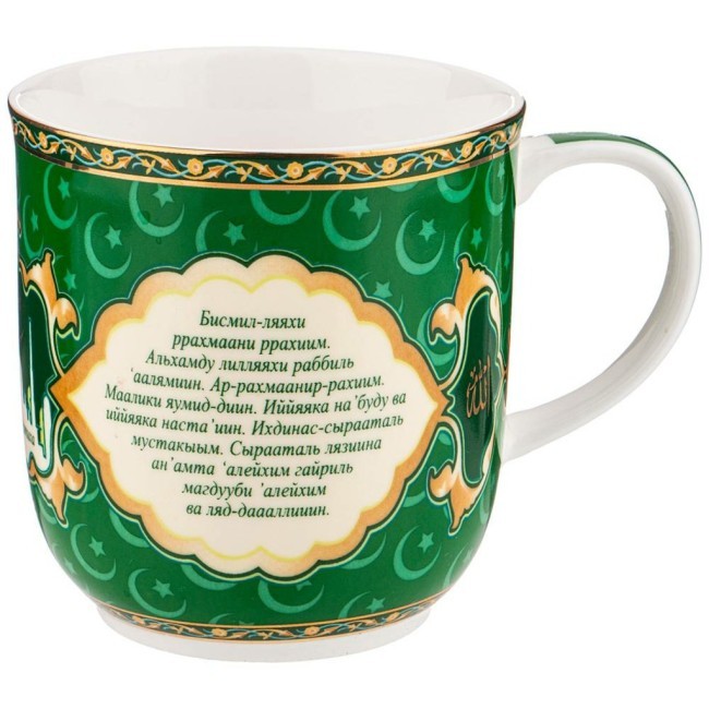 Кружка lefard "сура" 400 мл зеленая Lefard (85-1781)