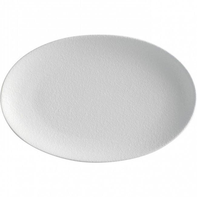 Тарелка овальная Икра белая, 25х16 см - MW602-AX0243 Maxwell & Williams