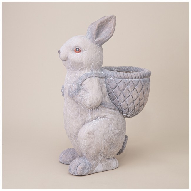 Кашпо декоративное "кролик" 25,5*17,5*41см Lefard (248-107)