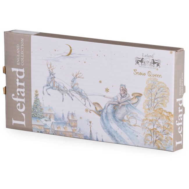 Блюдо овальное lefard "снежная королева" 20,5 см Lefard (590-626)