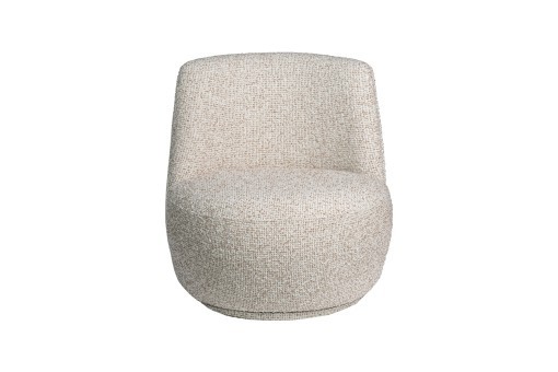 Кресло Rivoli поворотное рогожка бежевый 73*75*75см (TT-00014344)