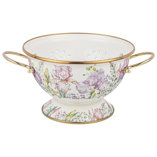 Дуршлаг lefard эмалированный, серия irises, 22*13 см Lefard (950-755)
