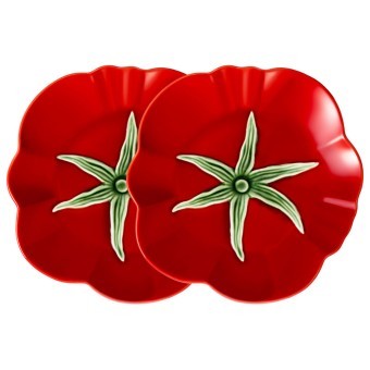 Набор тарелок обеденных lefard "tomato" 26,5х26 см/2 шт Lefard (536-297)
