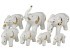 Комплект статуэток "7 слонов" 12*6/12*5/11*5/10*4/8*3/7*3/6*3 см. высота=11/6/5,5/5/4/3,5/3 см. Lefard (276-009)